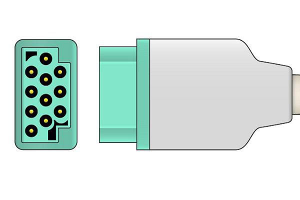 Cable ECG de Conexión Directa Compatible con GE Healthcare